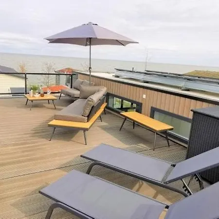 Enkhuizer Cube Elite Estel Mit Dachterrasse Und Zaun Haus Nr 337 *